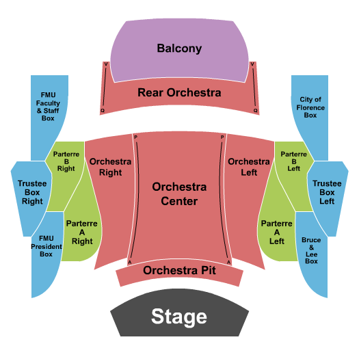Mainstage The Nutcracker Seating Chart